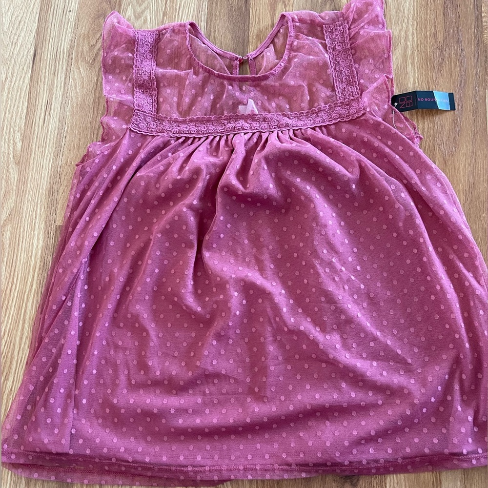 XLG new with tags mauve tank top for more on the dressy side.
